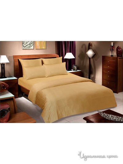 Комплект постельного белья ДМ-Текстиль, цвет бежевый