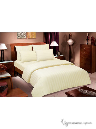 Комплект постельного белья ДМ-Текстиль, цвет молочный