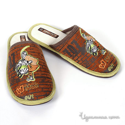 Тапочки Beppi, цвет Коричневый