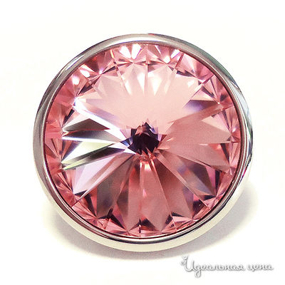 Кристалл съемный Aurelia, цвет светло-розовый