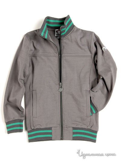 Толстовка   Appaman, цвет темно-серый