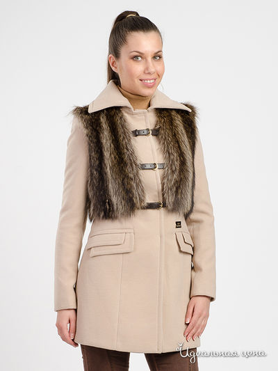 Пальто Roberta Biagi, цвет бежевый