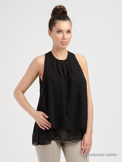 Топ Pink Shadow, цвет черный