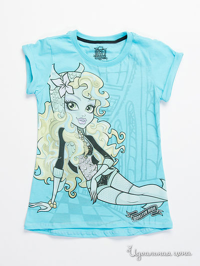 Туника Monster High, цвет бирюзовый