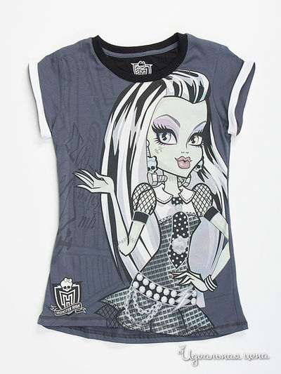 Туника Monster High, цвет серый