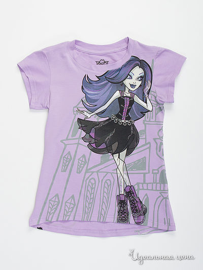 Футболка Monster High, цвет сиреневый