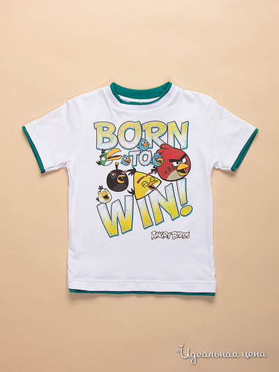 Футболка Angry Birds, цвет Белый