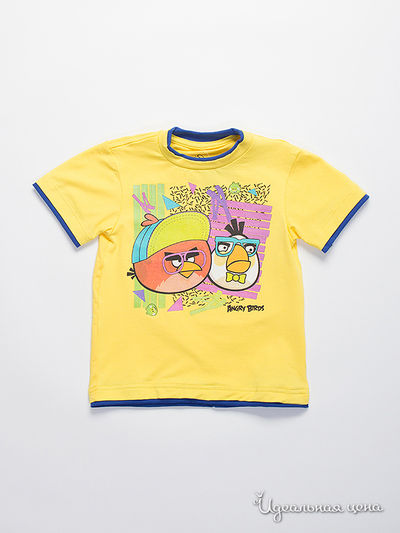 Футболка Angry Birds, цвет Желтый