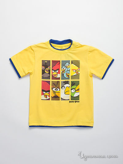Футболка Angry Birds, цвет Желтый