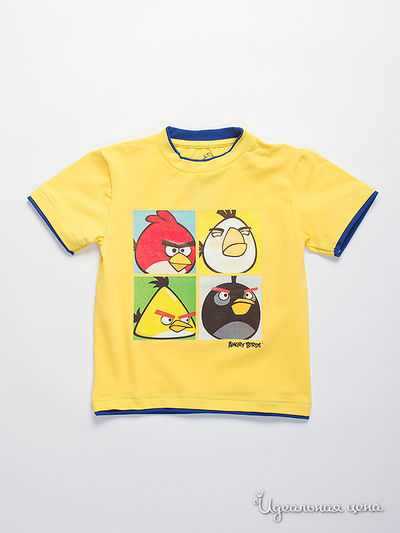 Футболка Angry Birds, цвет Желтый