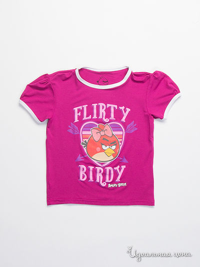 Футболка Angry Birds, цвет фиолетовый