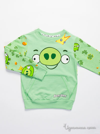Джемпер Angry Birds, цвет Зеленый