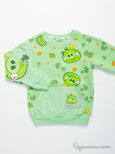 Джемпер Angry Birds, цвет зеленый