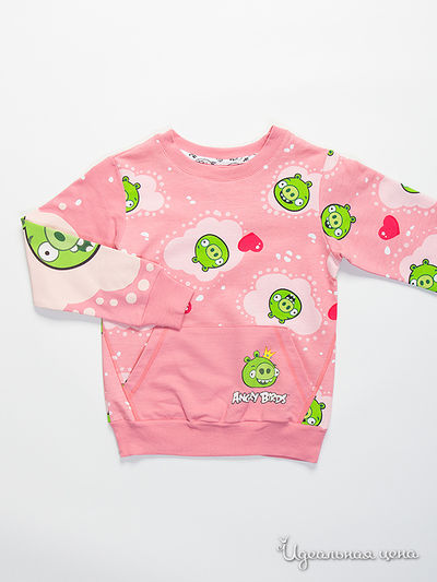 Джемпер Angry Birds, цвет розовый