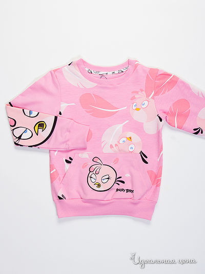 Джемпер Angry Birds, цвет розовый