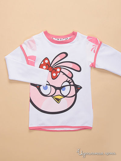 Джемпер Angry Birds, цвет белый