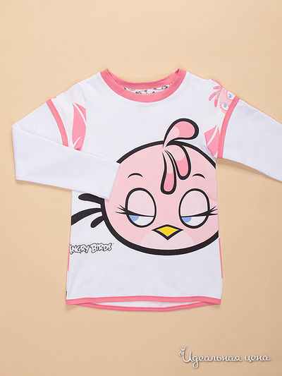 Джемпер Angry Birds, цвет белый