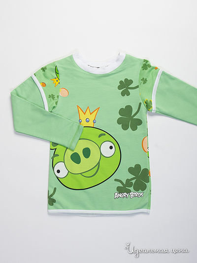 Джемпер Angry Birds, цвет Зеленый
