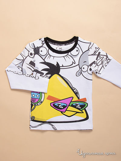 Джемпер Angry Birds, цвет белый, желтый