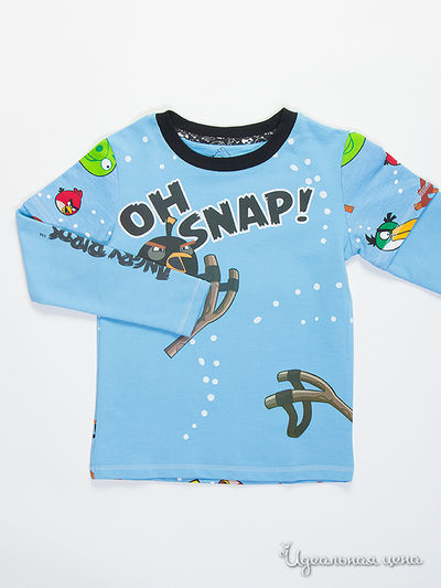 Джемпер Angry Birds, цвет голубой