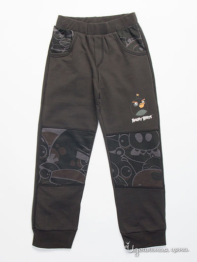 Брюки Angry Birds, цвет черный