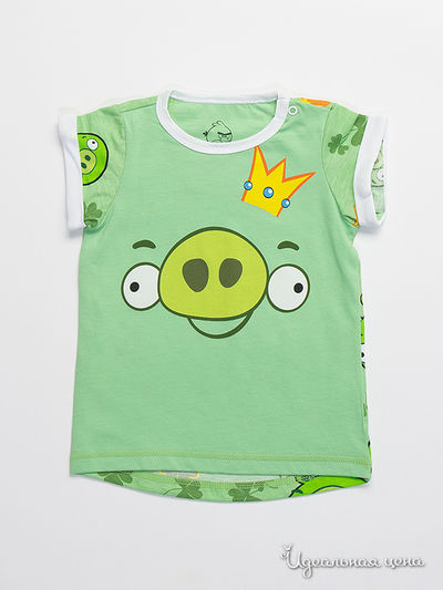 Туника Angry Birds, цвет Зеленый