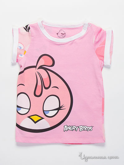 Туника Angry Birds, цвет розовый