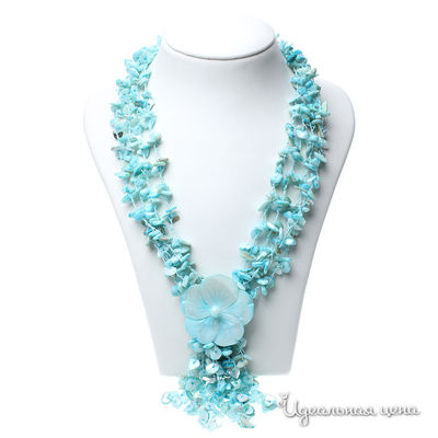 Колье Migura, цвет голубой