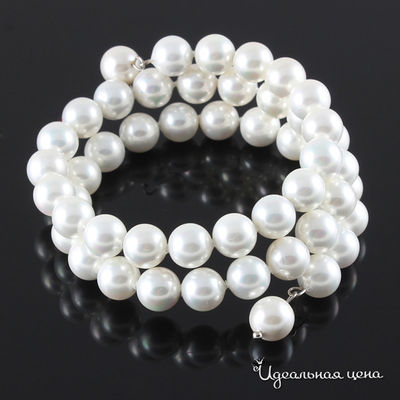 Браслет Эсмеральда, цвет белый