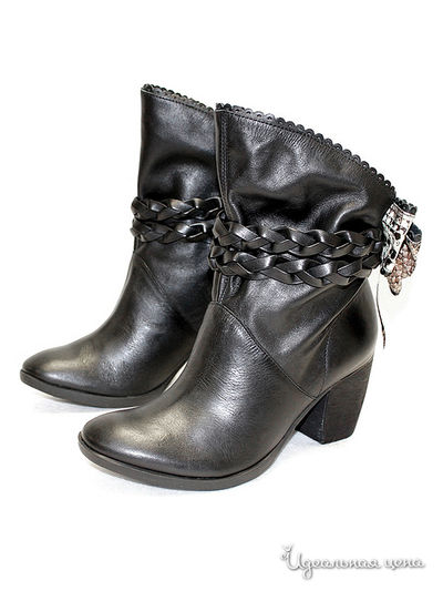 Полусапоги Klimini, цвет черный