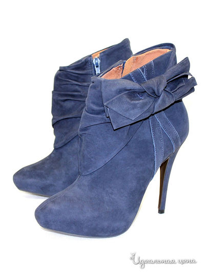 Ботильоны Klimini, цвет синий