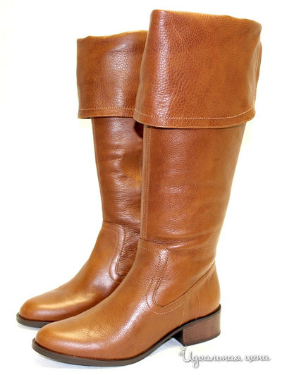 Ботфорты Capriccio, цвет коньячный