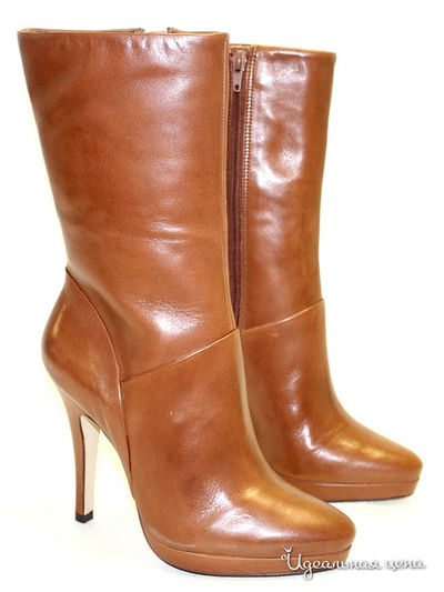 Ботильоны Capriccio, цвет коньячный