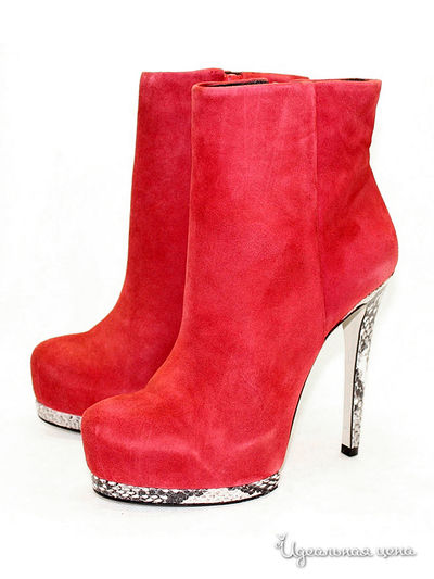 Ботильоны Capriccio, цвет Красный