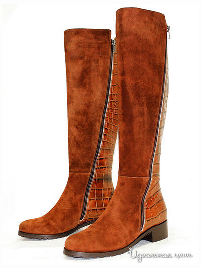 Ботфорты Klimini, цвет рыжий