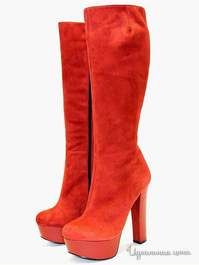 Сапоги Klimini, цвет терракотовый