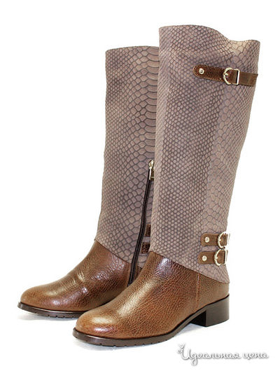 Ботфорты Klimini, цвет коричнево-бежевый