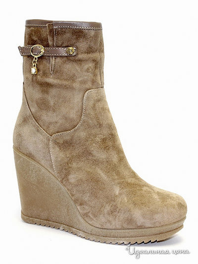 Полусапоги Klimini, цвет бежевый