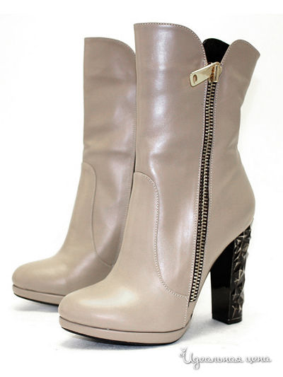 Ботильоны Klimini, цвет бежевый