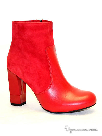 Ботильоны Klimini, цвет Красный