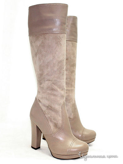 Сапоги Klimini, цвет серо-бежевый
