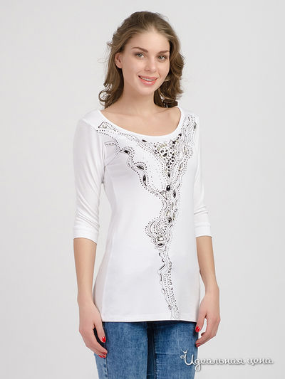 Пуловер DP Jeans, цвет Белый