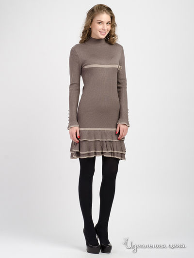 Платье G.D.G., цвет коричневый