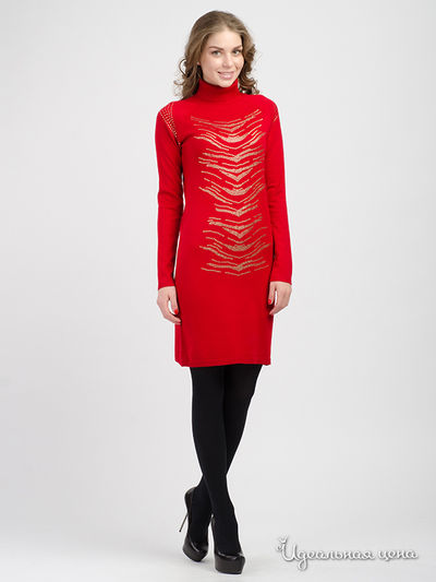 Платье Yuka, цвет красный