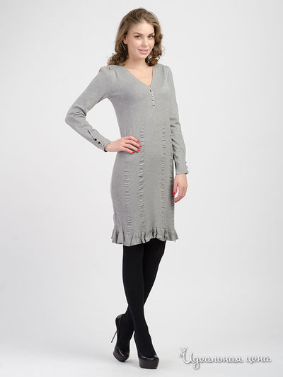 Платье Yuka, цвет серый