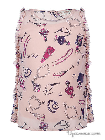 Блуза Supertrash, цвет светло-розовый