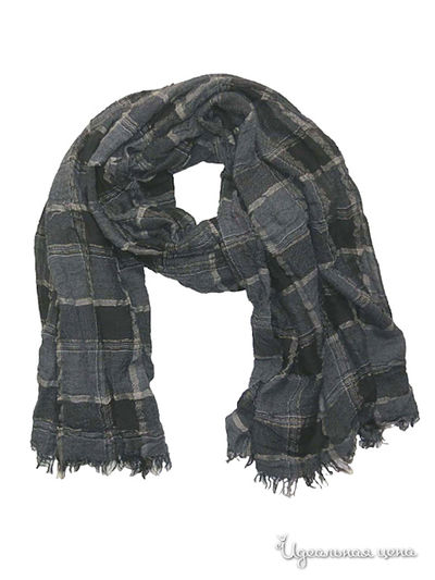 Палантин Passigatti, цвет серо-черный