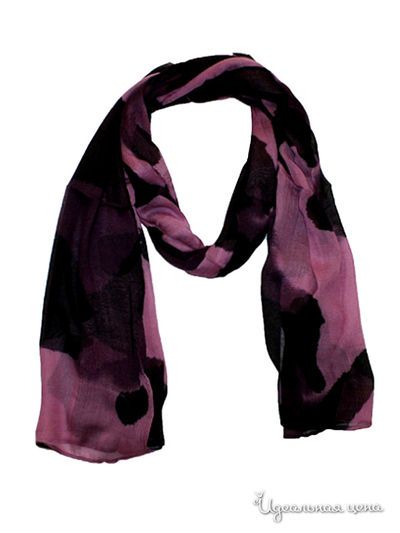 Палантин Passigatti, цвет розовый, черный