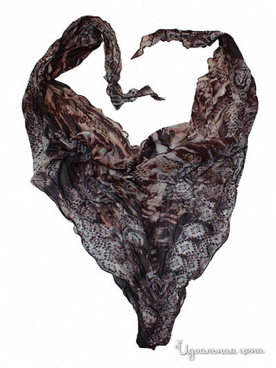 Платок Passigatti, цвет темно-бордовый