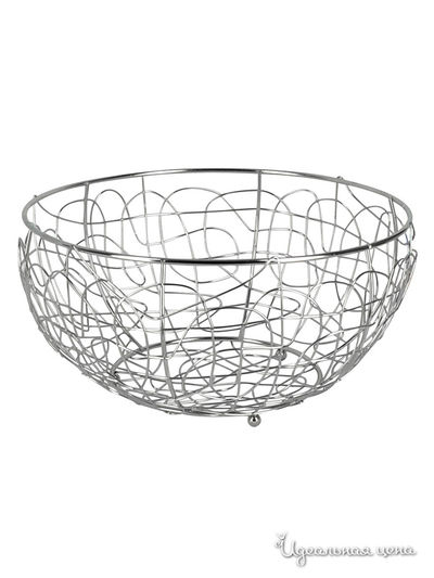 Фруктовница, 29х15 см Regent, цвет металл